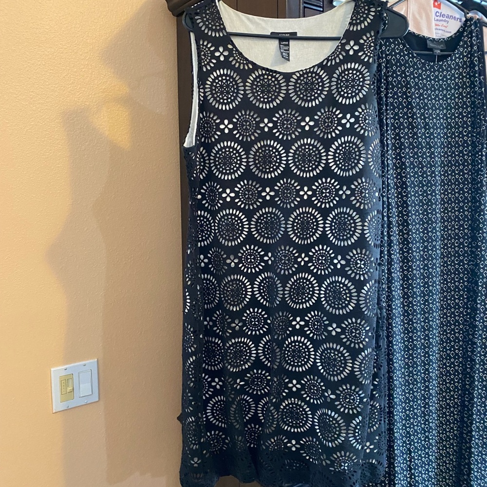 Alfani Black contemporary career dress.